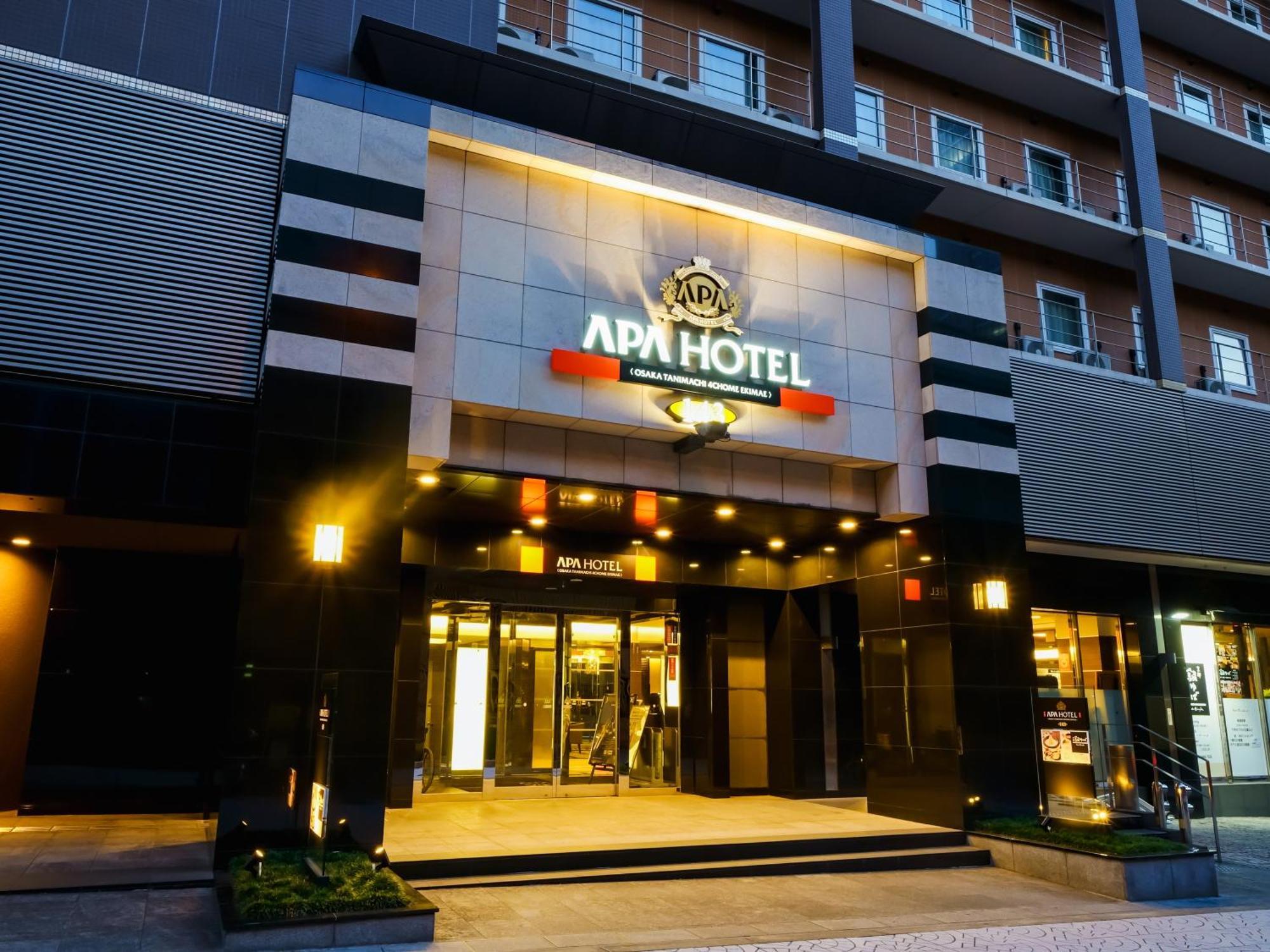 Apa Hotel Osaka Tanimachi 4Chome Ekimae Exterior foto